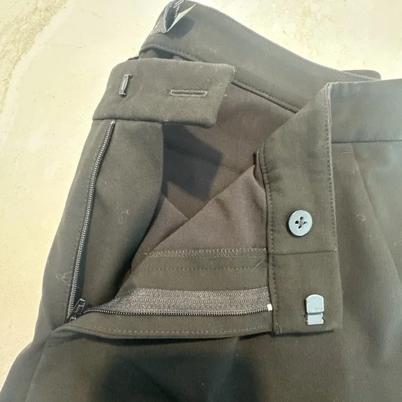 Ralph Lauren Women's Black Label Dress Pant Flat Front Pockets Solid Sz 10 - Picture 9 of 9